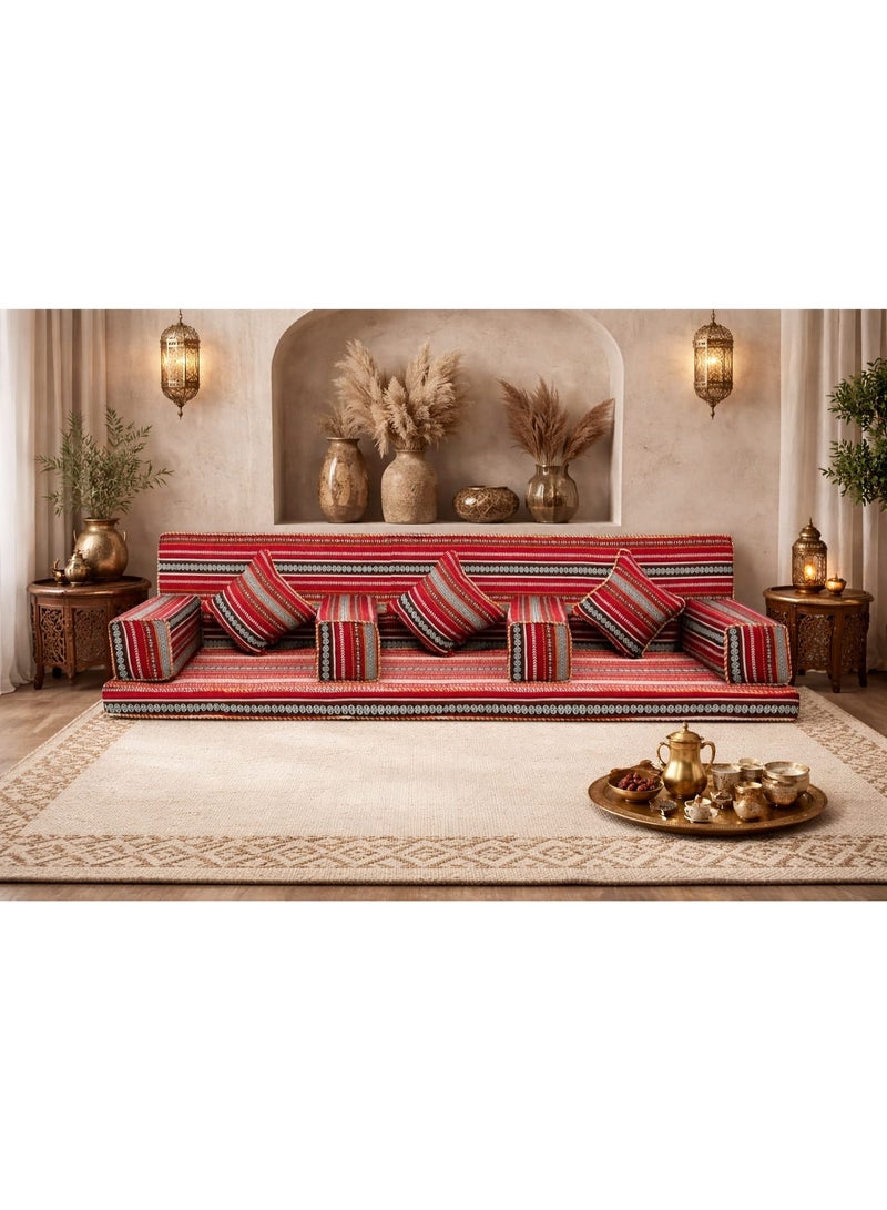 Xboat Traditional Arabic Majlis Floor Sofa Set 1. 3-Seater new - Image 4